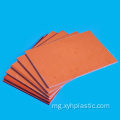 Orange Insulating Paper Laminated Phenolic Plate